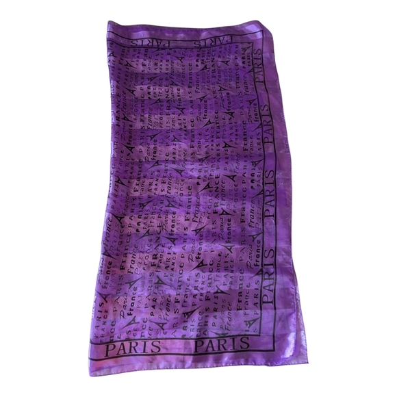 Purple Paris Women's Swim Cover-Up/Scarf. - Picture 3 of 9
